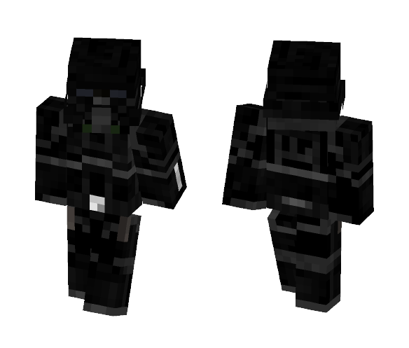 Imperial Deathtrooper - Male Minecraft Skins - image 1