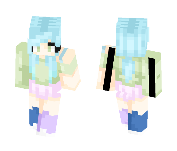 [OC] Spring - Female Minecraft Skins - image 1