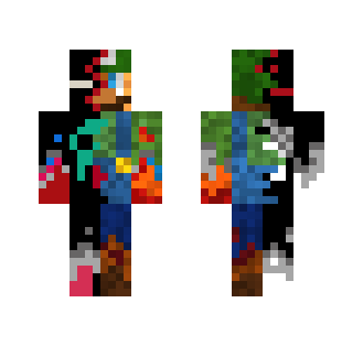 infecto luigi - Male Minecraft Skins - image 2