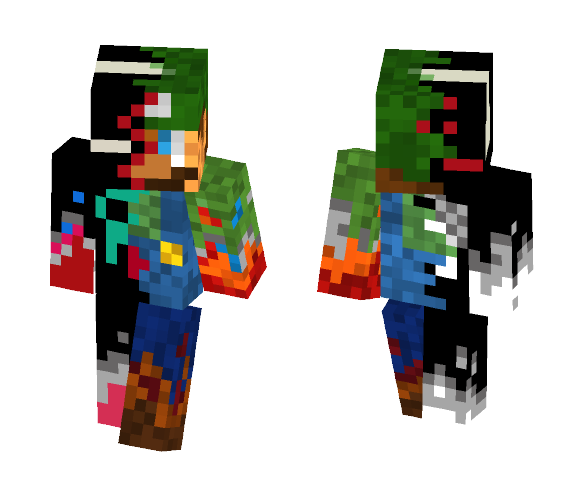infecto luigi - Male Minecraft Skins - image 1