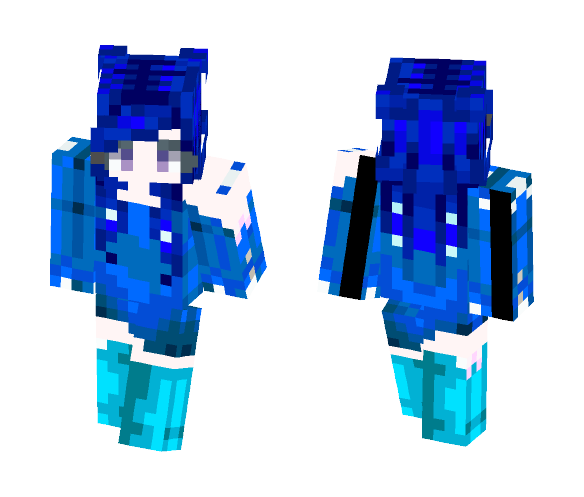 fADeD WinTEr - Female Minecraft Skins - image 1