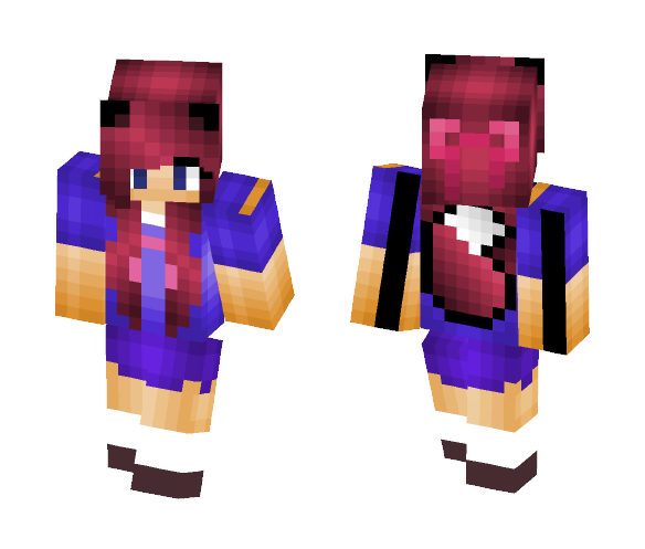 Ayame School dress - Female Minecraft Skins - image 1