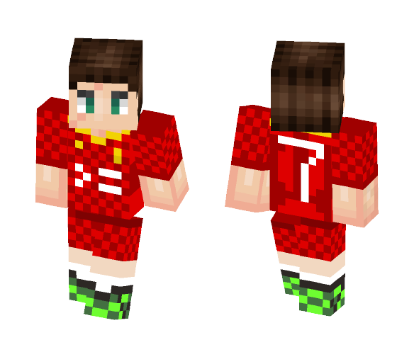 Liverpool player! - Male Minecraft Skins - image 1