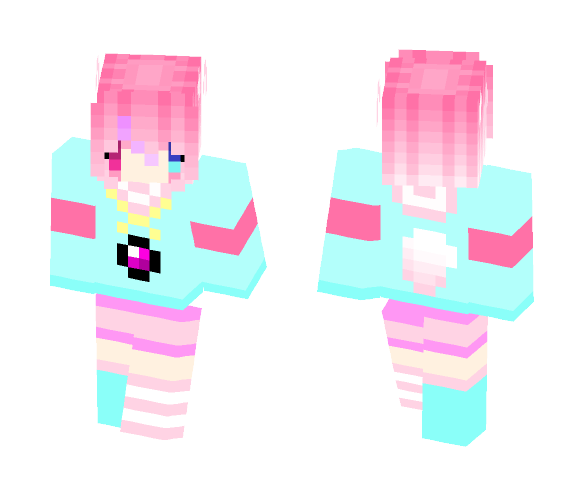 Another Fluffy Innocent Kitty - Female Minecraft Skins - image 1