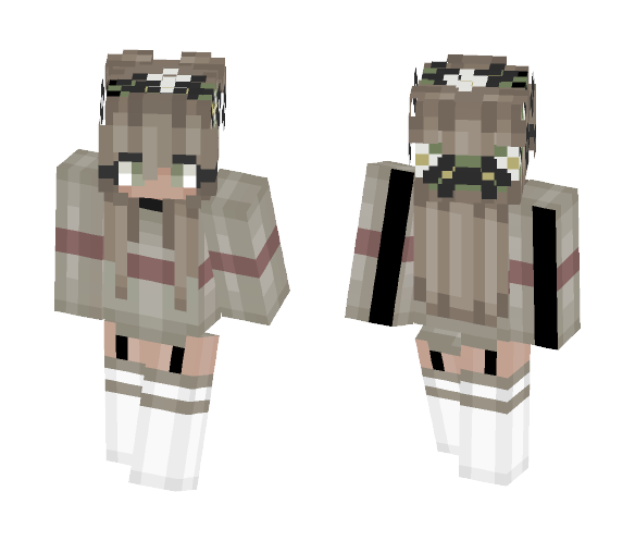 Flower Girl - Girl Minecraft Skins - image 1