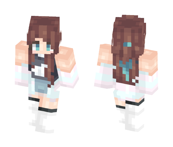 rain girl - Girl Minecraft Skins - image 1