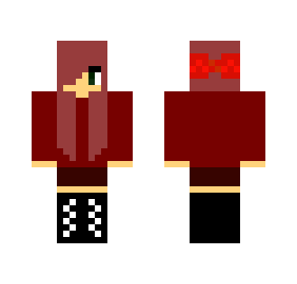 Dressed in Red - Female Minecraft Skins - image 2