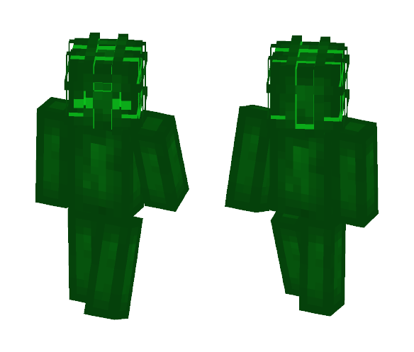 War End Green - Male Minecraft Skins - image 1