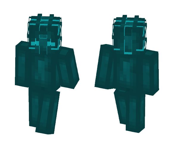 War End Blue - Male Minecraft Skins - image 1