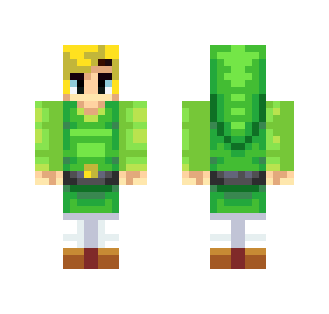 Toon Link [The Legend of Zelda] - Male Minecraft Skins - image 2