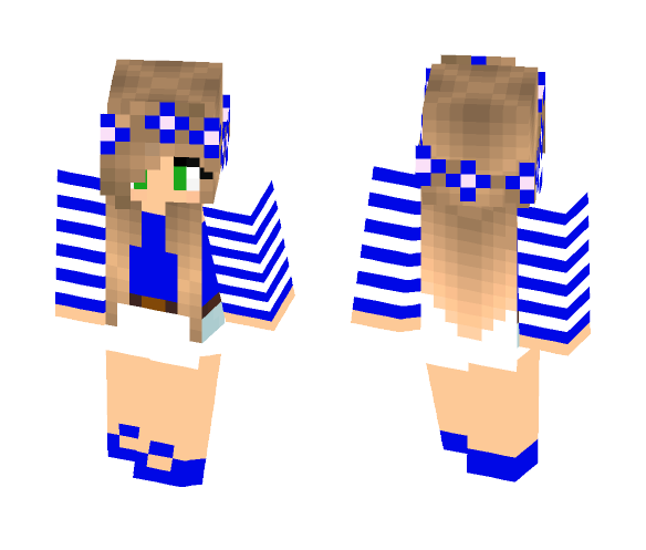 Little Carly (fixed) - Female Minecraft Skins - image 1