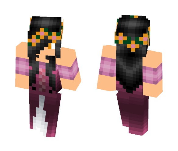 Black Haired Princess! - Female Minecraft Skins - image 1