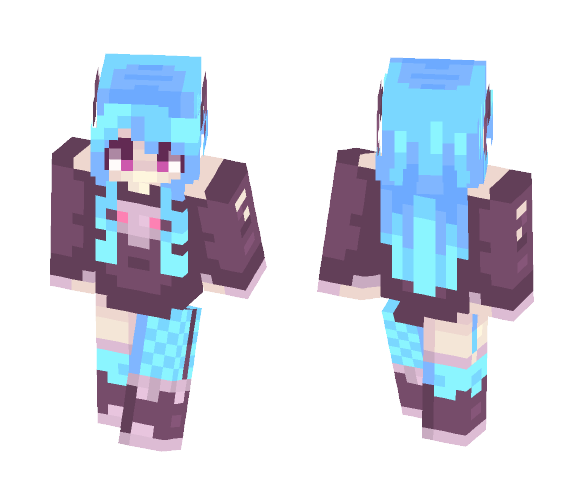 Run for it - Female Minecraft Skins - image 1