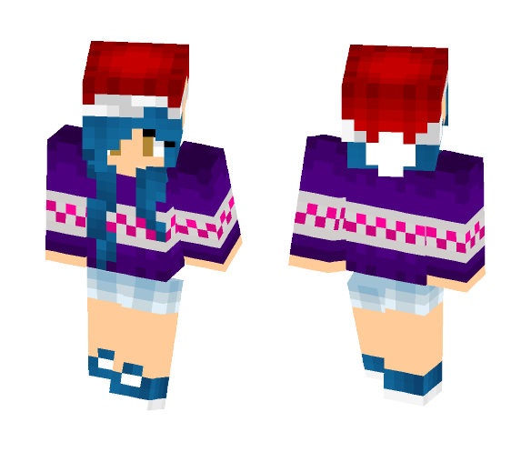 -=MoonKase (Christmas Skin)=- - Christmas Minecraft Skins - image 1