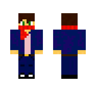 Guy with red scarf - Male Minecraft Skins - image 2