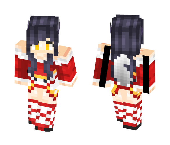 Ahri (LoL) - Female Minecraft Skins - image 1