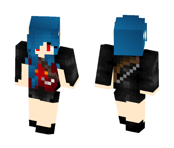 -=MoonKase (Dracula Cosplay)=- - Female Minecraft Skins - image 1