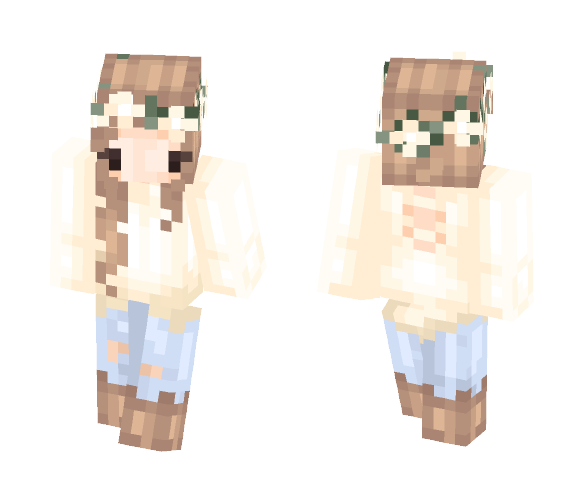 Chibi Girl // Gracecreeper10 - Girl Minecraft Skins - image 1