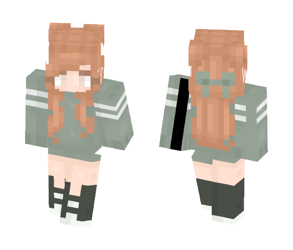 Holding hands and other things - Female Minecraft Skins - image 1