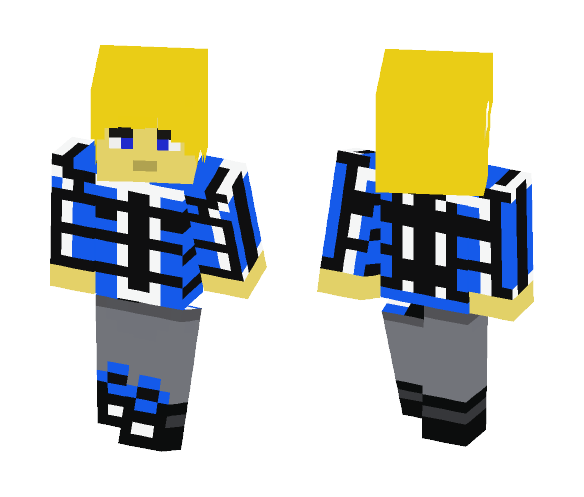 Blue lantern - Male Minecraft Skins - image 1