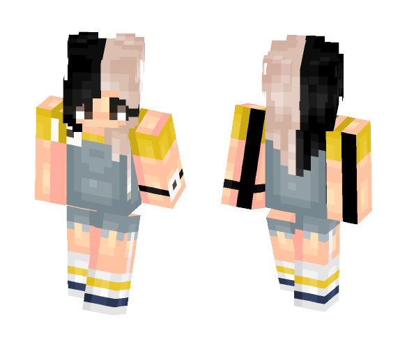 ~Overalls ;3~✨FallØutDisco✨ - Female Minecraft Skins - image 1