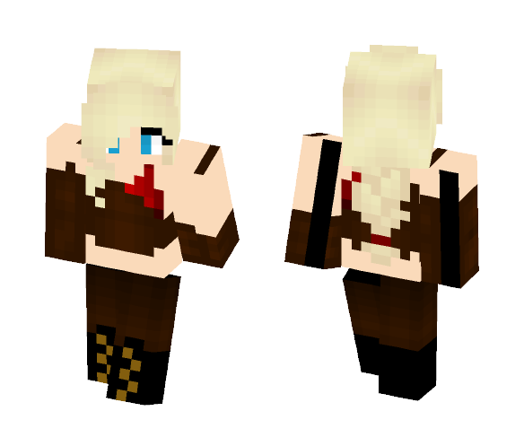 яσѕє || Chocolate - Female Minecraft Skins - image 1