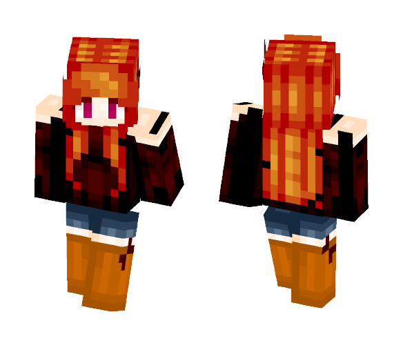 Inferno Gummi - Female Minecraft Skins - image 1