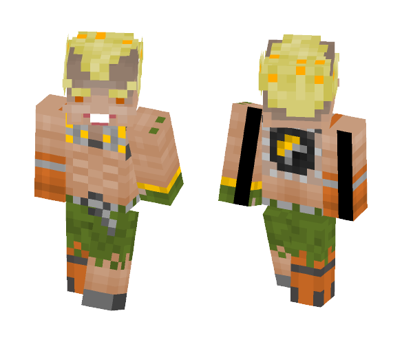 Overwatch: Junkrat - Male Minecraft Skins - image 1