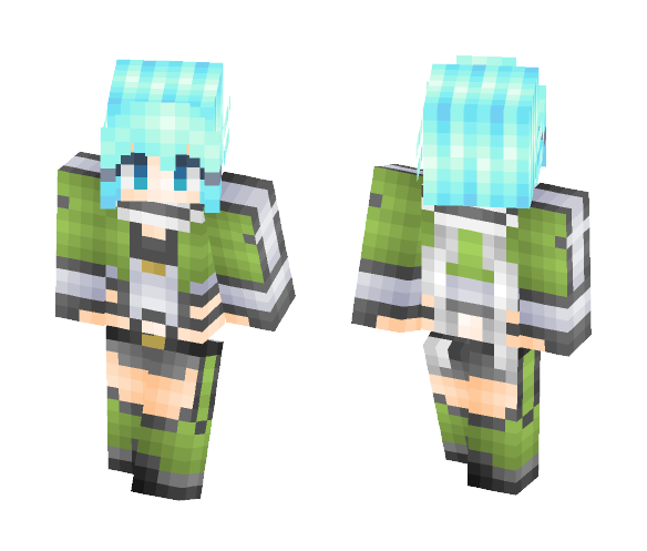 Sinon - SAO - Female Minecraft Skins - image 1