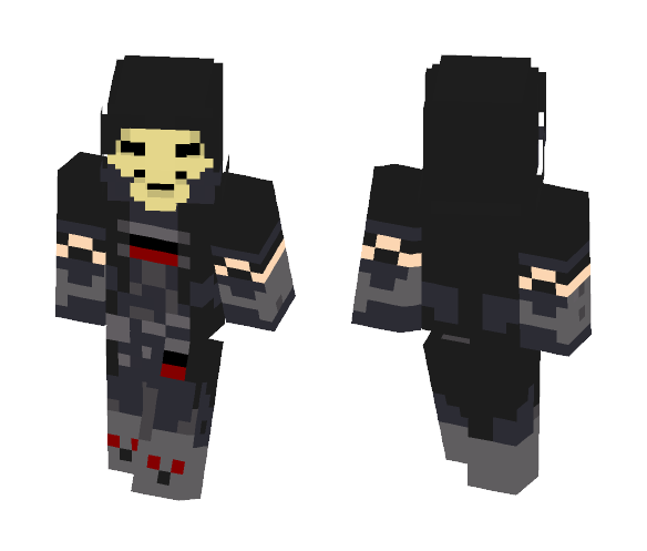 Reaper - OVERWATCH - Male Minecraft Skins - image 1