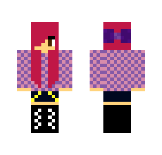 pink and purple - Female Minecraft Skins - image 2