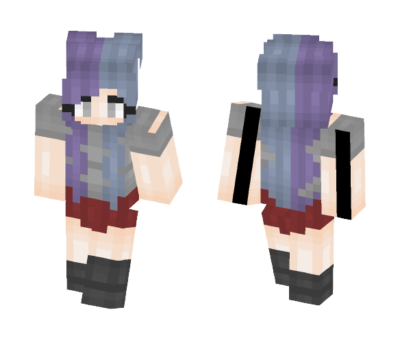 Lilac - Female Minecraft Skins - image 1