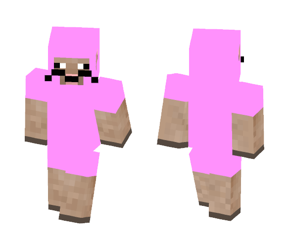 Pink sheep - Male Minecraft Skins - image 1