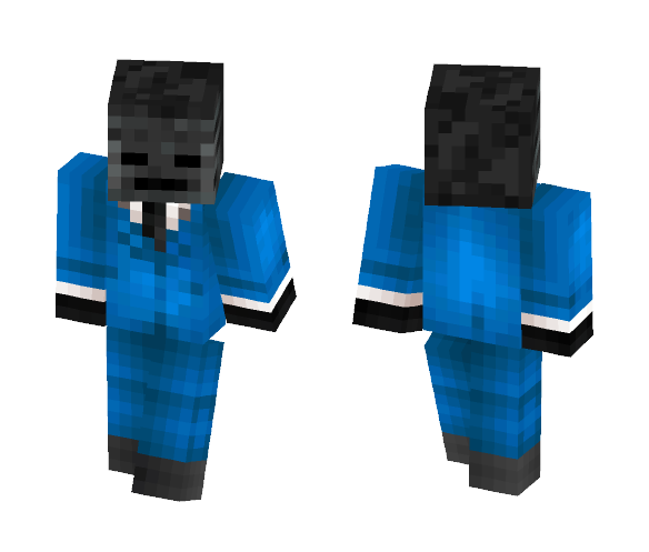 Wither in suit - Male Minecraft Skins - image 1
