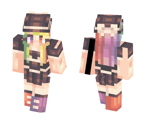 Rain Bow - Female Minecraft Skins - image 1