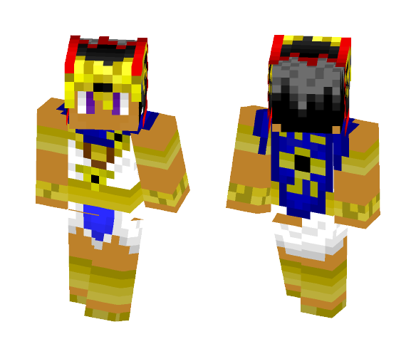 Pharaoh Atem - Male Minecraft Skins - image 1