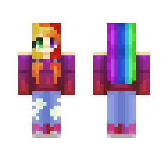 my theme song is nyan cat! - Female Minecraft Skins - image 2