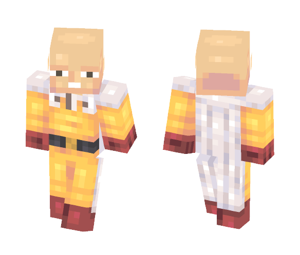 Caped Baldy - Male Minecraft Skins - image 1