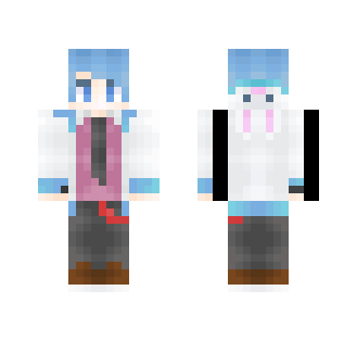 Terekakushi Parka Blue - Male Minecraft Skins - image 2