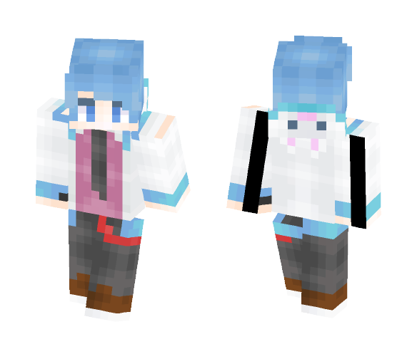 Terekakushi Parka Blue - Male Minecraft Skins - image 1