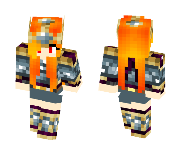 Fire Warrior - Male Minecraft Skins - image 1