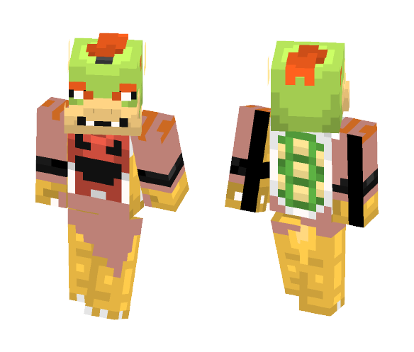 Bowser Junior Koopa (Undertoad) - Male Minecraft Skins - image 1