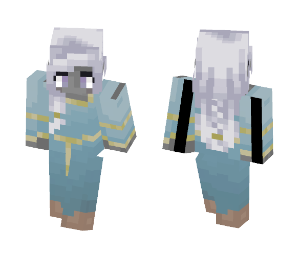 [LOTC] dark-elven child [✘] - Female Minecraft Skins - image 1