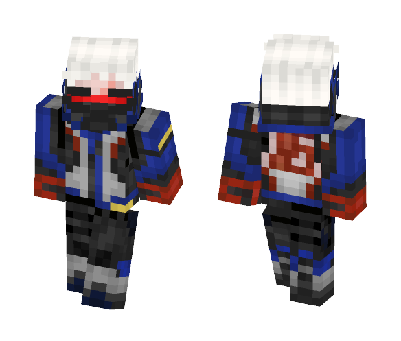 Soldier 76 (Øverwatch) - Male Minecraft Skins - image 1