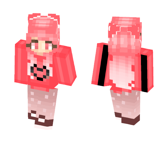 Bοχ of Chocolατεs | Aυτυmη - Female Minecraft Skins - image 1