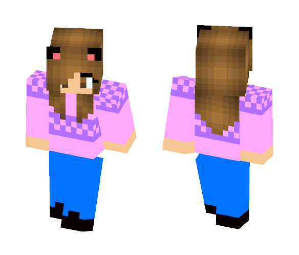 Download Simple Cat Girl Minecraft Skin For Free Superminecraftskins