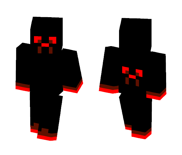 Red Creeper - Interchangeable Minecraft Skins - image 1