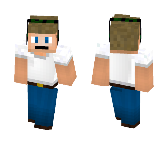 Squeezie - [YouTube] - Male Minecraft Skins - image 1