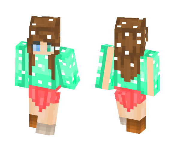 Winter Girl - Girl Minecraft Skins - image 1
