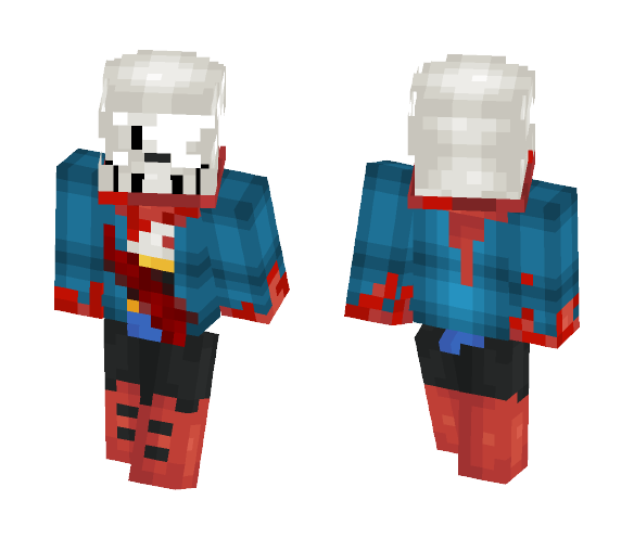Papyrus - Aftertale - Male Minecraft Skins - image 1